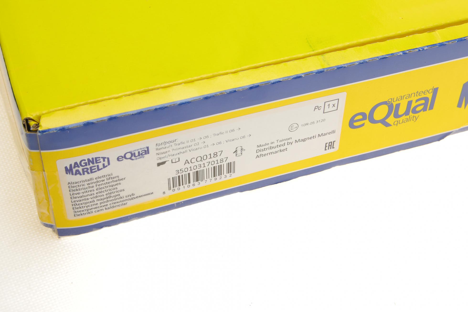 350103170187 MAGNETI MARELLI